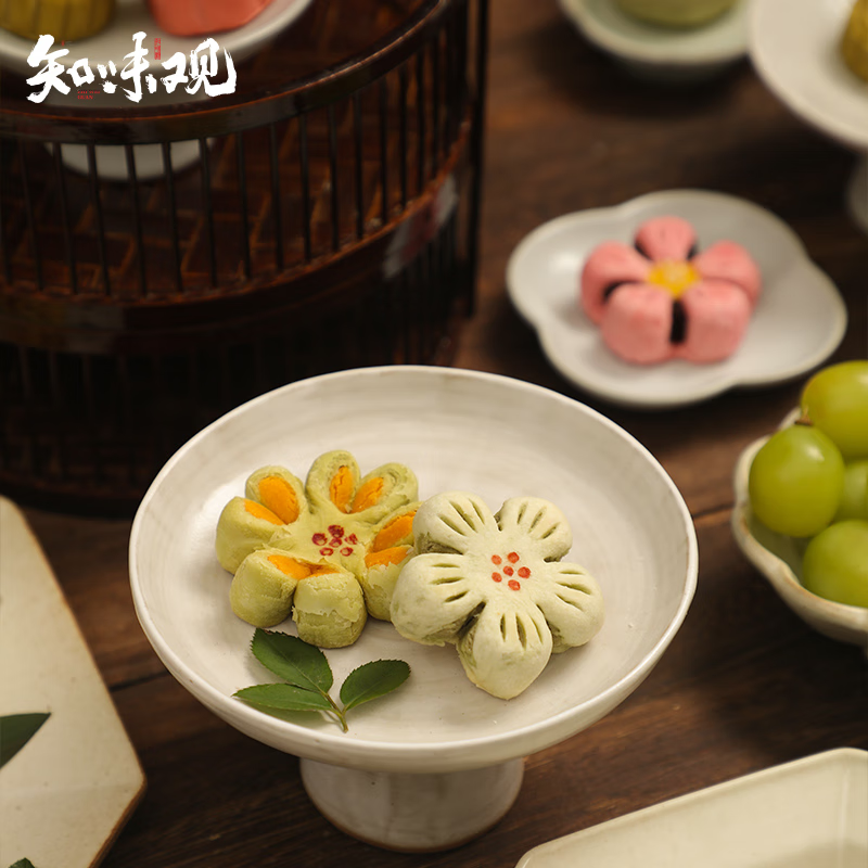 ZHIWEIGUAN Pear Blossom Pastry Fragrant Green Tea Filling 120g