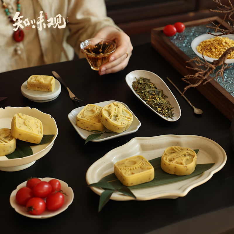 Osmanthus Rice Cake – Chestnut Flavor | Zhiweiguan 190g