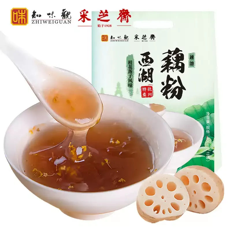 Osmanthus Lotus Seed Lotus Root Starch | Zhiweiguan 400g