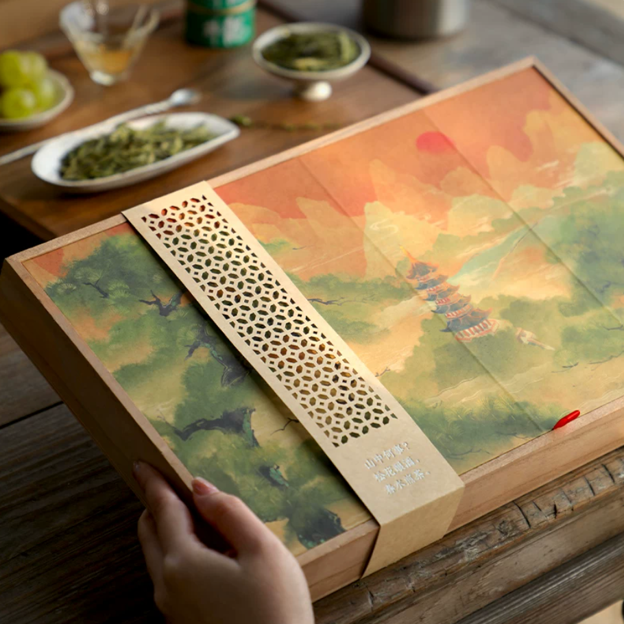 West Lake Ten Views Longjing Gift Set – Pre-Qingming Special Grade | Zhiweiguan 100g