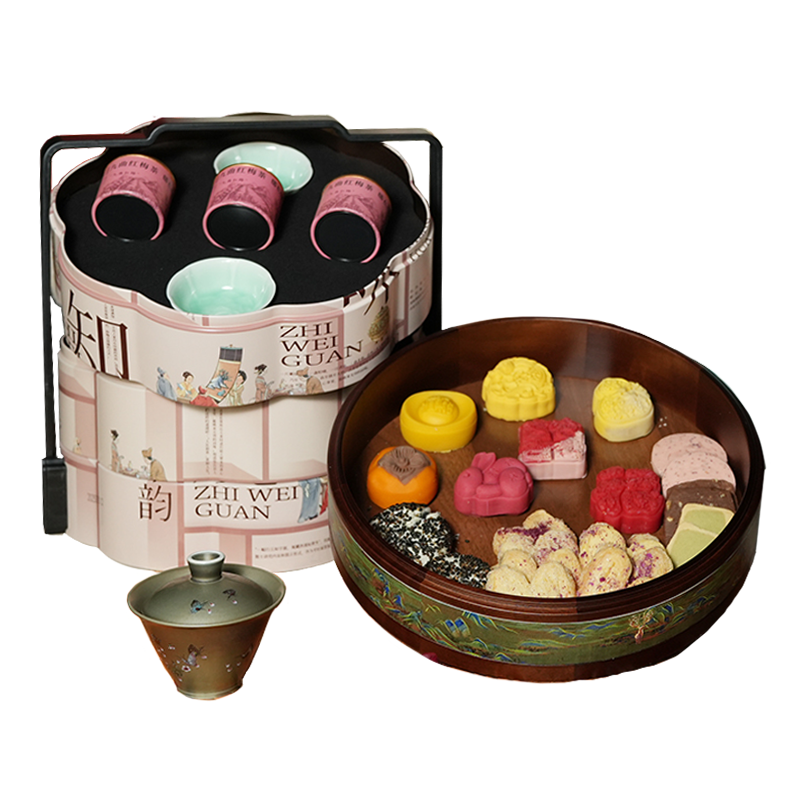 Zhiweiguan Chinese New Year pastry gift box Zhiwei Menghua