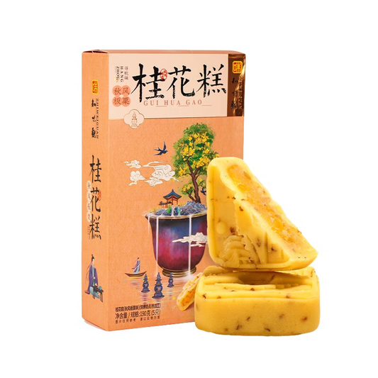Osmanthus Rice Cake – Chestnut Flavor | Zhiweiguan 190g